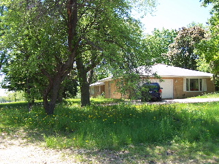 Forest Preserve House on Bike Trail